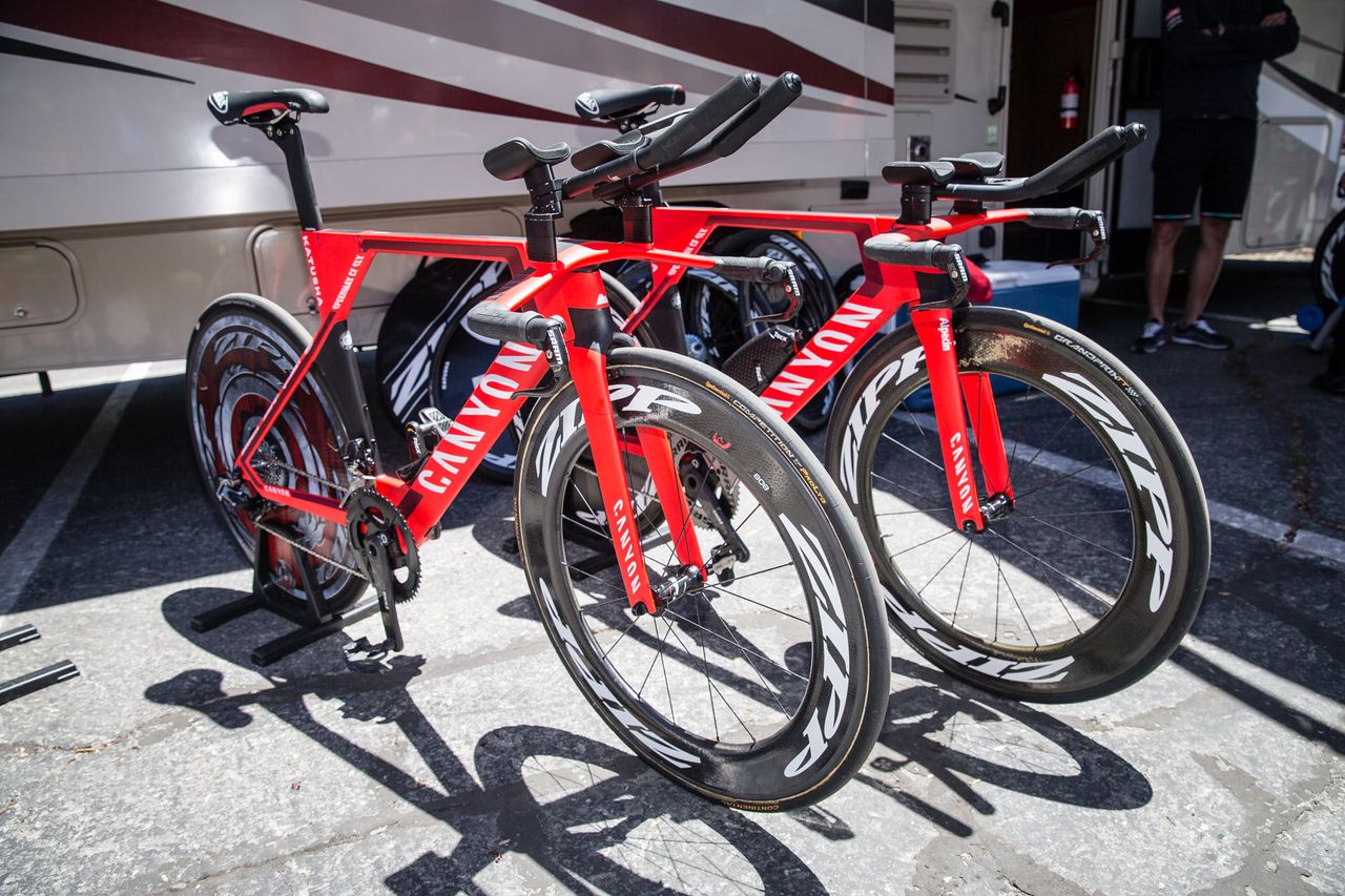 Colnago's K.Zero also features TRP TTV brakes, albeit with Colnago branding
