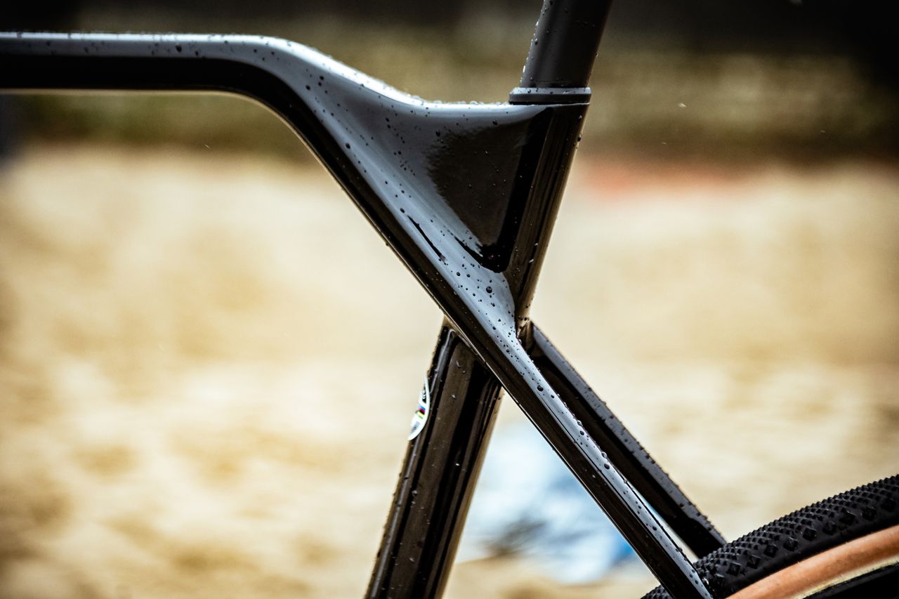 Mathieu van der Poel's cyclo-cross bike