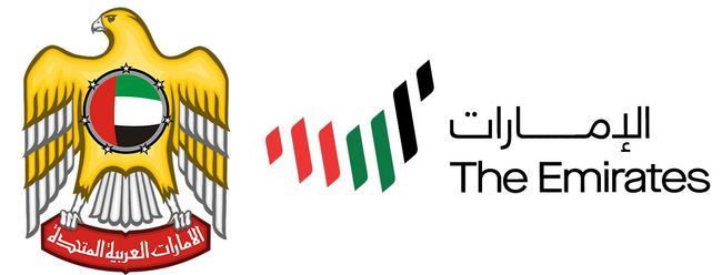 UAE waves goodbye to eagle with abstract new logo | Creative Bloq