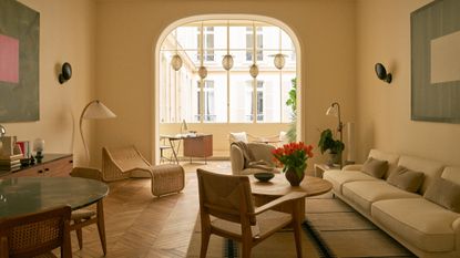 Interior of Gubi Paris showroom