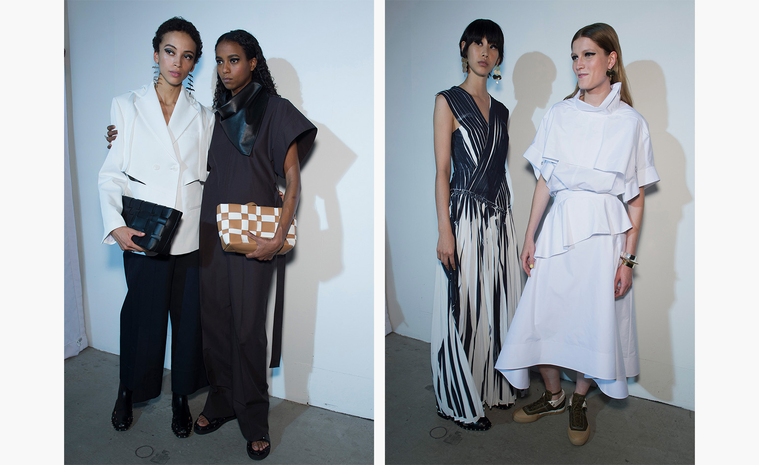 Backstage at 3.1 Phillip Lim S/S 2020