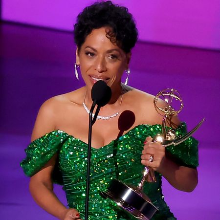 Liza Colón-Zayas wins the Emmy for Best Supporting Actress in a Comedy, at the 2024 Emmys.