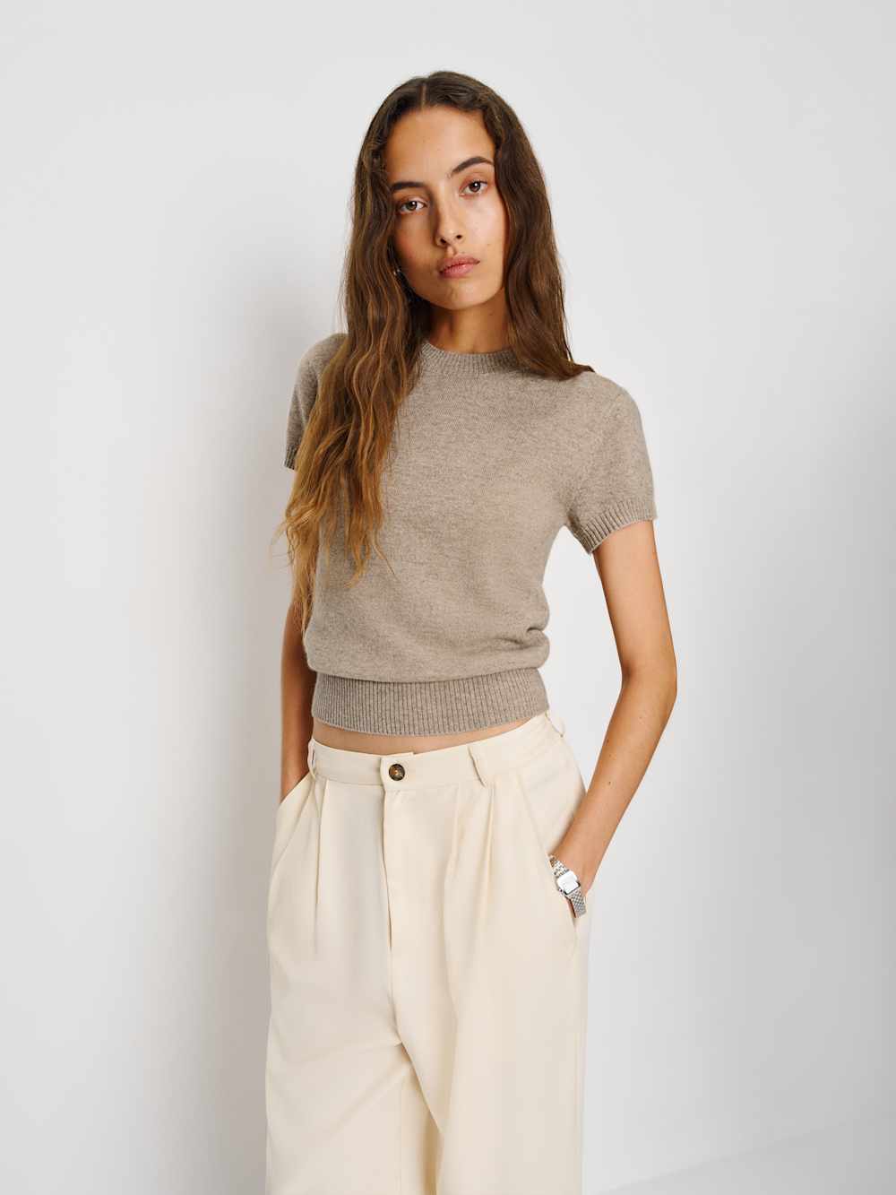 Darcy Cashmere Tee