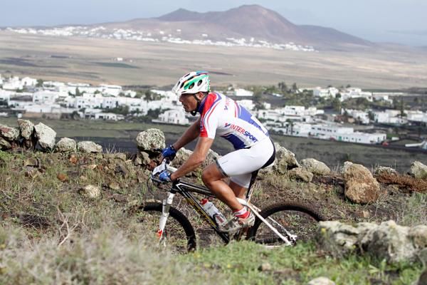A racer on day 1