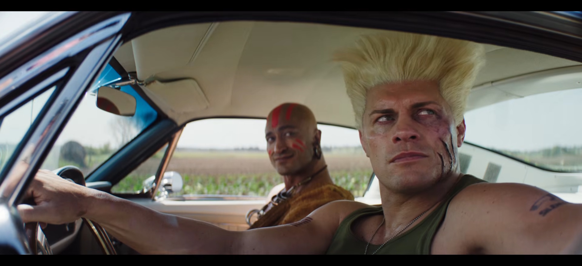Guile and Dhalsim cruising