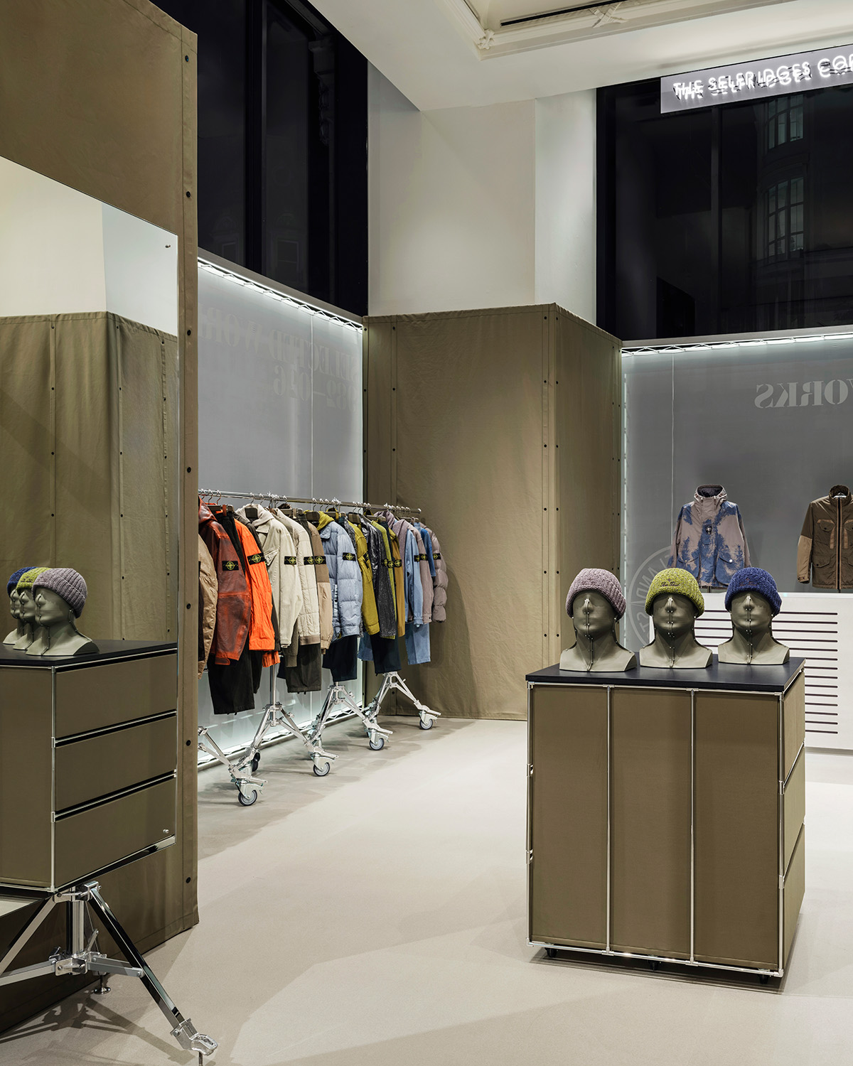Stone Island Selfridges Corner Shop Store by Willo Perron