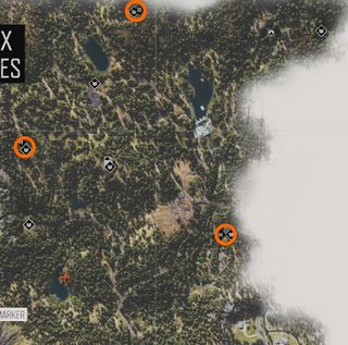 Days Gone Ambush Camp locations - Cascades