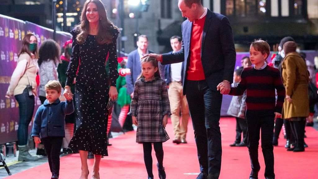 The Duke and Duchess Of Cambridge And Their Family Attend Special Pantomime Performance To Thank Key Workers