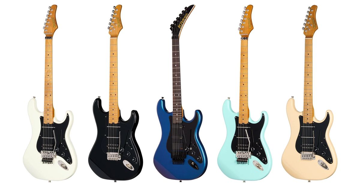 Kramer Pacer Deluxe Collection launched for 2025 | Guitar World
