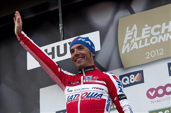 La Fl&egrave;che Wallonne winner Joaquim Rodriguez (Katusha)