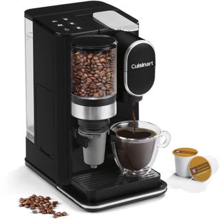 Single Serve Coffee Maker for K Cup & Ground Coffee, 6 to 14 OZ Brew Sizes, Small  Coffee Maker with 30 OZ Water Reservior & Automatic Shut-Off Function,  Adjustable Drip Tray - Yahoo Shopping