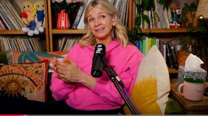 Zoe Ball presenting Dig It