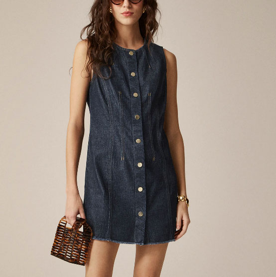 J Crew denim dress
