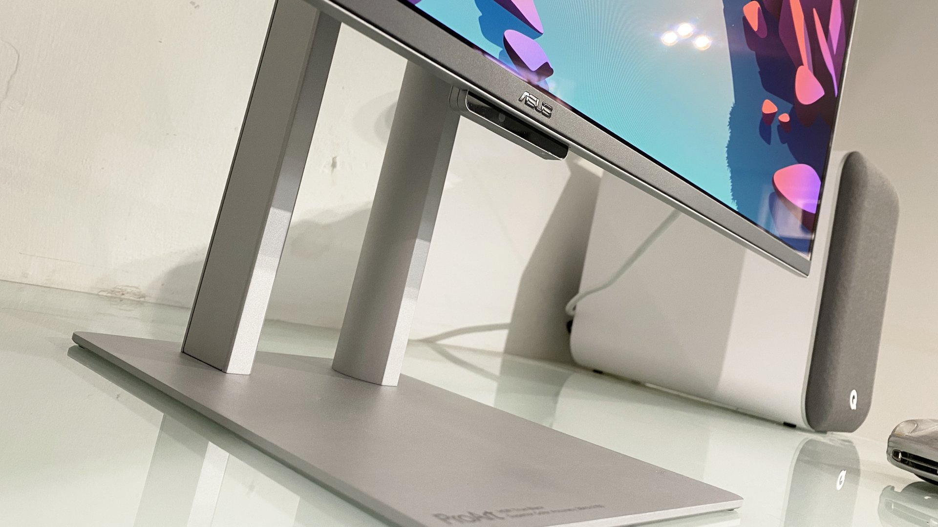 Asus ProArt PA32UCDM 4K OLED monitor during our review