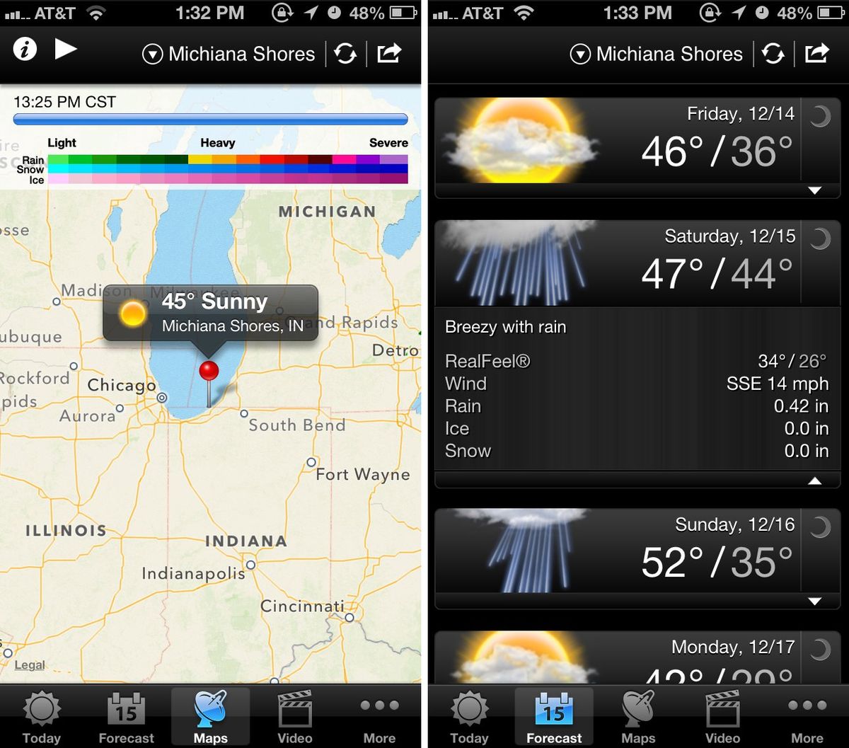 The Weather Channel Max vs. AccuWeather vs. Weather Live Hardcore