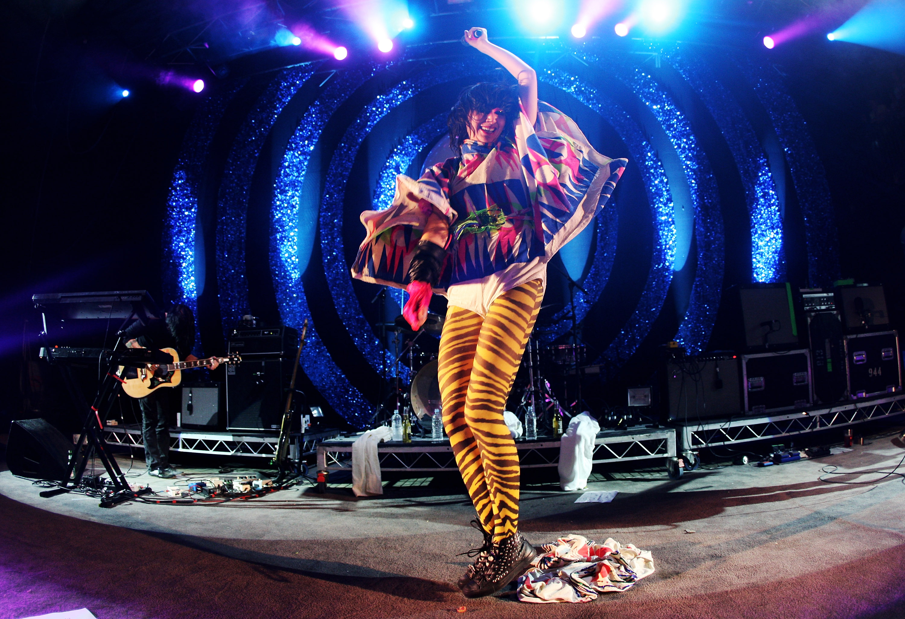 The Yeah Yeah Yeahs performing in 2009
