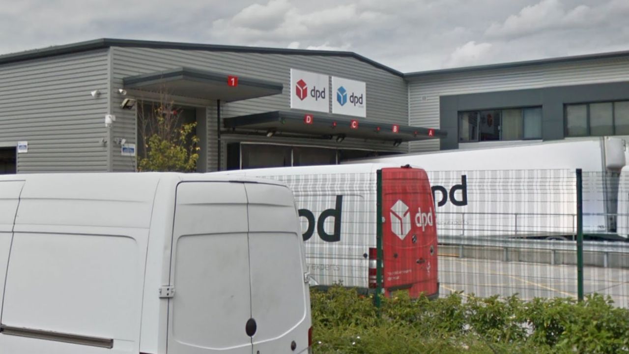 DPD depot in Feltham