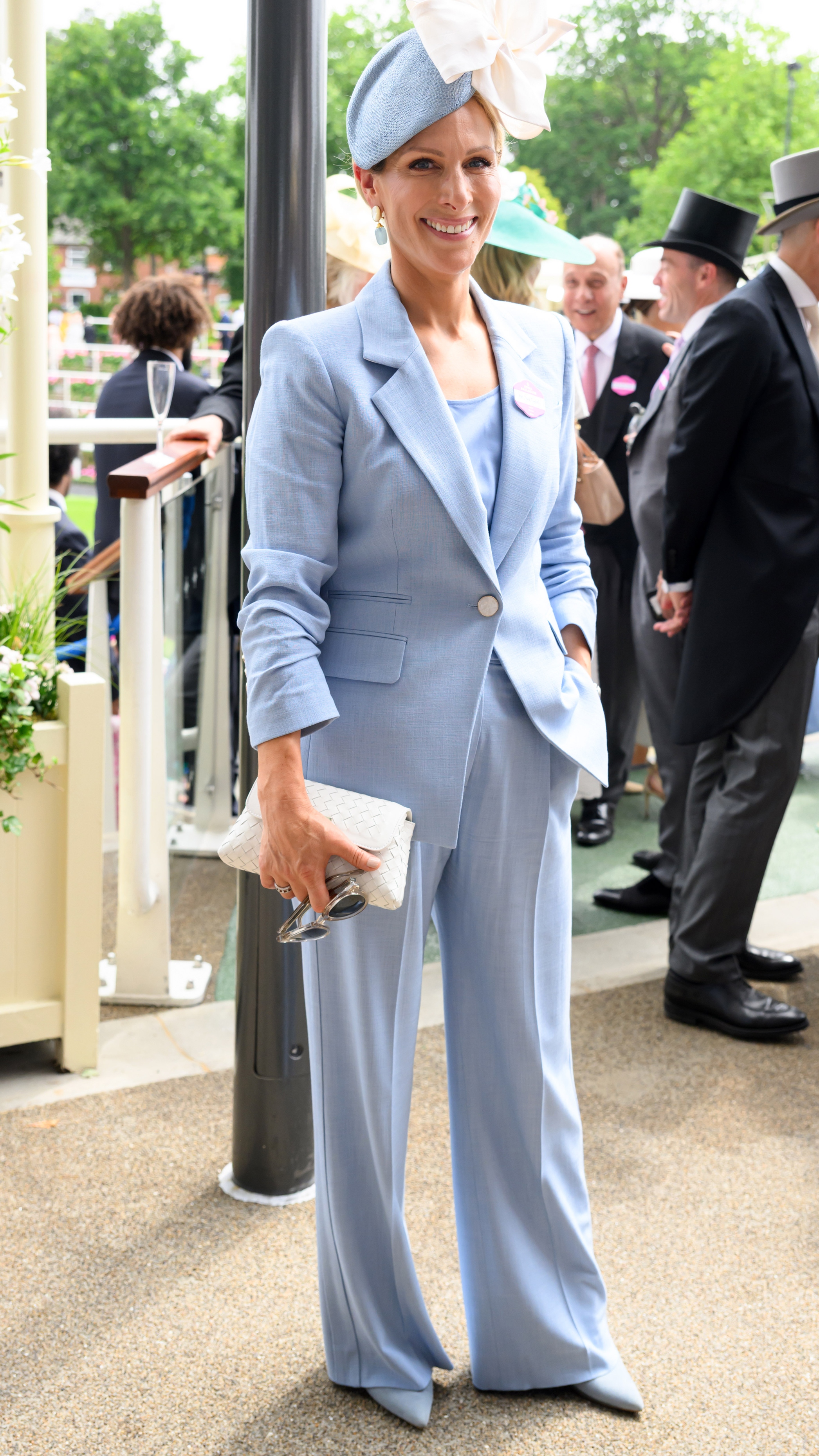 Zara Tindall attends day four of Royal Ascot at Ascot Racecourse on June 20, 2025