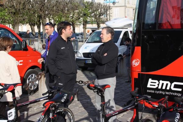 BMC's management team of John Lelangue and Jim Ochowicz had a big call to make before the race.