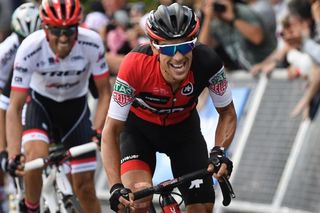 Richie Porte attacks near the end of stage 3 at the Tour de France