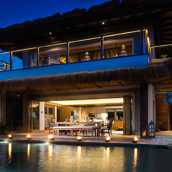 villa with swimming pool
