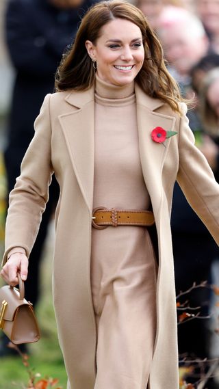 Kate Middleton wears Boden belt in Scarborough