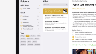 iPadOS 15's new Notes app