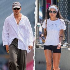An image of Harry Styles dressing like his partner, Zoe Kravitz