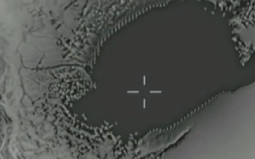 The Pentagon released footage of the Thursday&amp;#039;s MOAB deployment in Afghanistan.