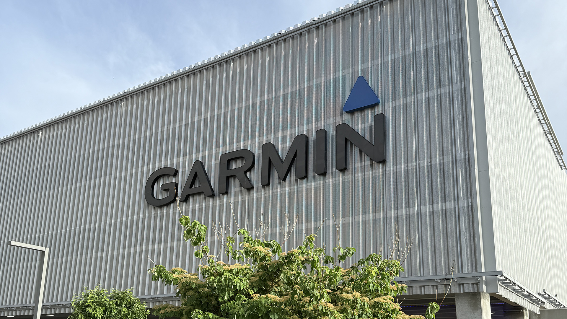 Garmin HQ building in Olathe, Kansas