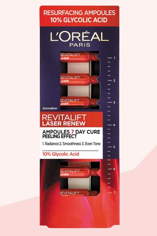 L’Oreal Paris Revitalift Laser Ampoules 10% Glycolic Acid Peel - marie claire prix d'excellence beauty awards