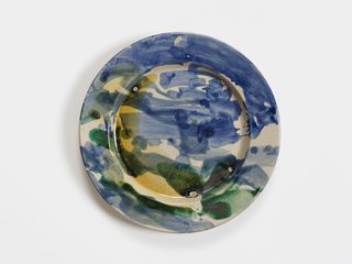 Painting on plate