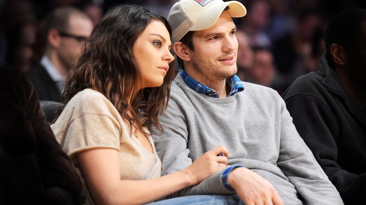 Ashton Kutcher and Mila Kunis