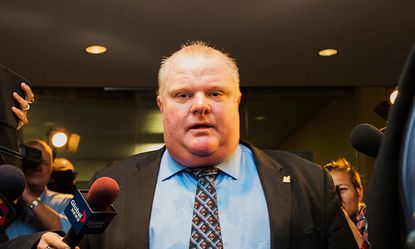 Rob Ford drops out of Toronto mayor's race to deal with health crisis