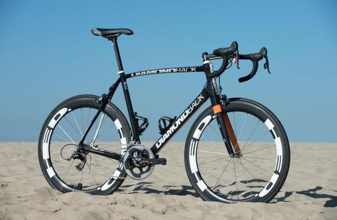 DiamondBack's Podium Optum team bike outfitted with SRAM Red components.