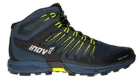 Inov8 Roclite G 345 GTX Men's hiking boot in teal blue with fluoro yellow details