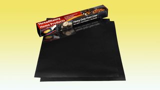 ThreadNanny 2 Pack Large Thick Heavy Duty Non Stick Teflon Oven Liners Mat