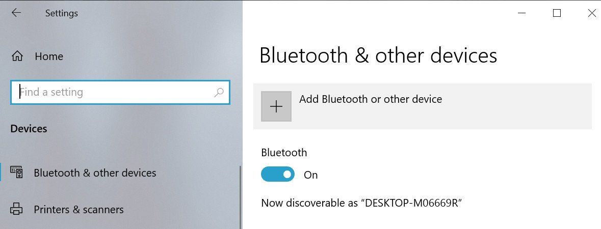Windows 10 Display Settings