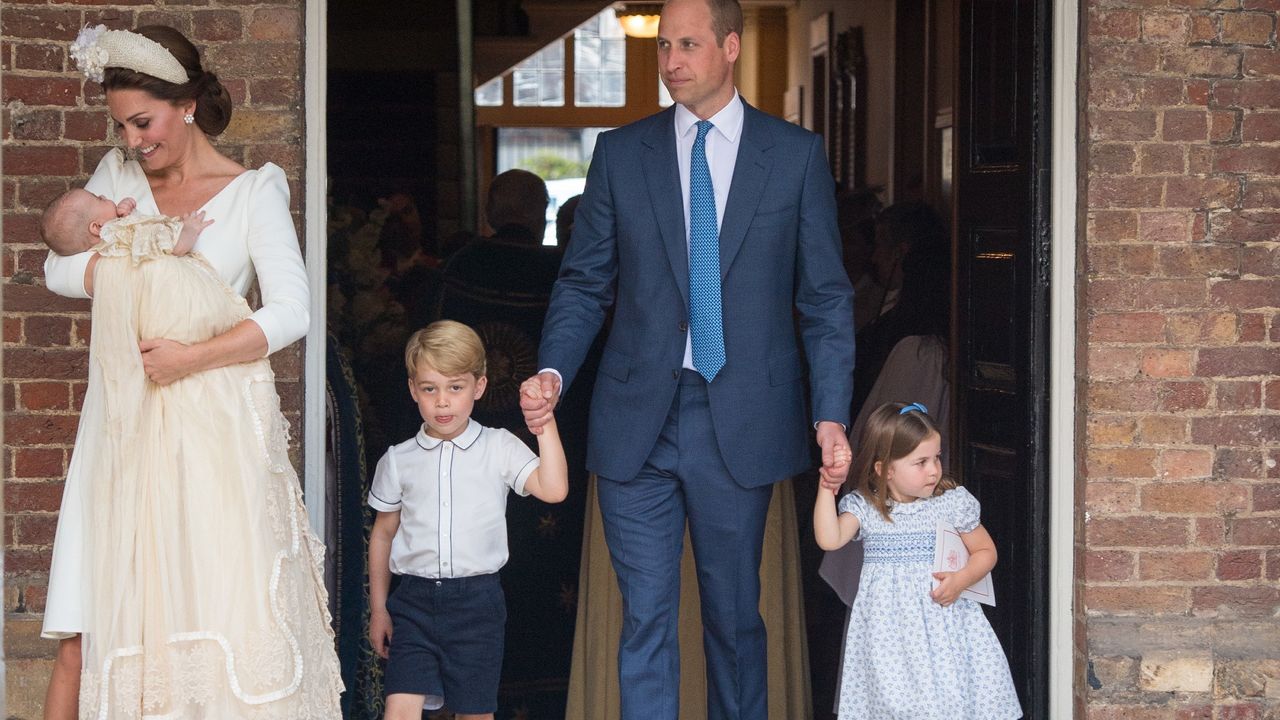 Christening Of Prince Louis Of Cambridge At St James&#039;s Palace