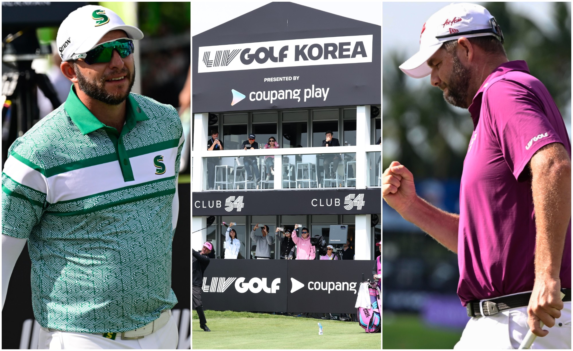 Dean Burmester and Marc Leishman both made holes-in-one at LIV Golf Korea