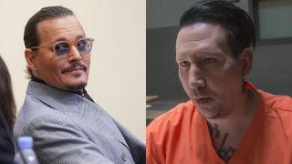 Johnny Depp in trial and Marilyn Manson on Sons of Anarchy