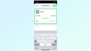 how to set up ios 18 passwords app