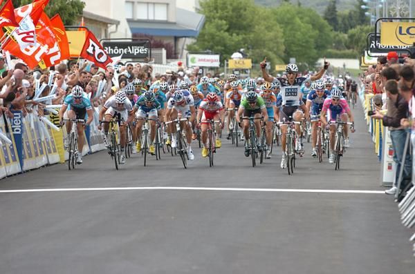 Juan Jos&eacute; Haedo (Saxo Bank) knows he's got the stage won.