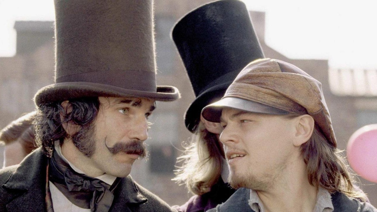 Leonardo DiCaprio with Daniel Day-Lewis