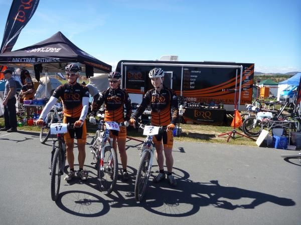 The Torq team racers are ready to start the 24-hour solo Australian championship race