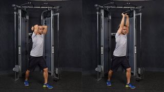 Cable triceps extension