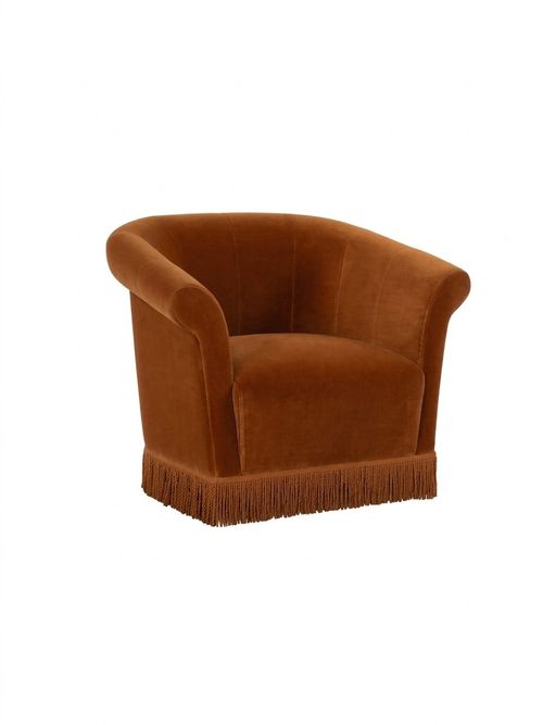Lilou Trumpet Chair With Fringe