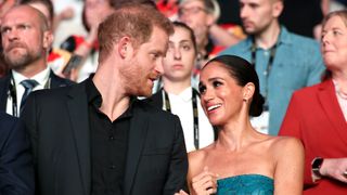 Prince Harry, Duke of Sussex, Meghan, Duchess of Sussex attend the closing ceremony of the Invictus Games Düsseldorf 2023