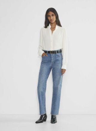 Aritzia, The Denim Forum The Arlo Hi-Rise Straight Jean