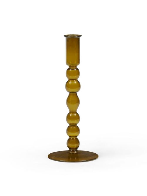 Floella Slim Candle Holder, Olive Green